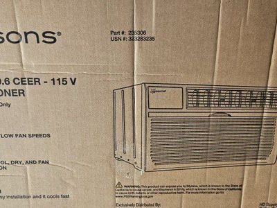 Seasons 8,300 BTU 10.6 CEER 115V Through-the-Wall Air Conditioner - Cool Only, EasyCool
