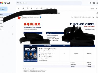 Roblox $250 E-Gift Card