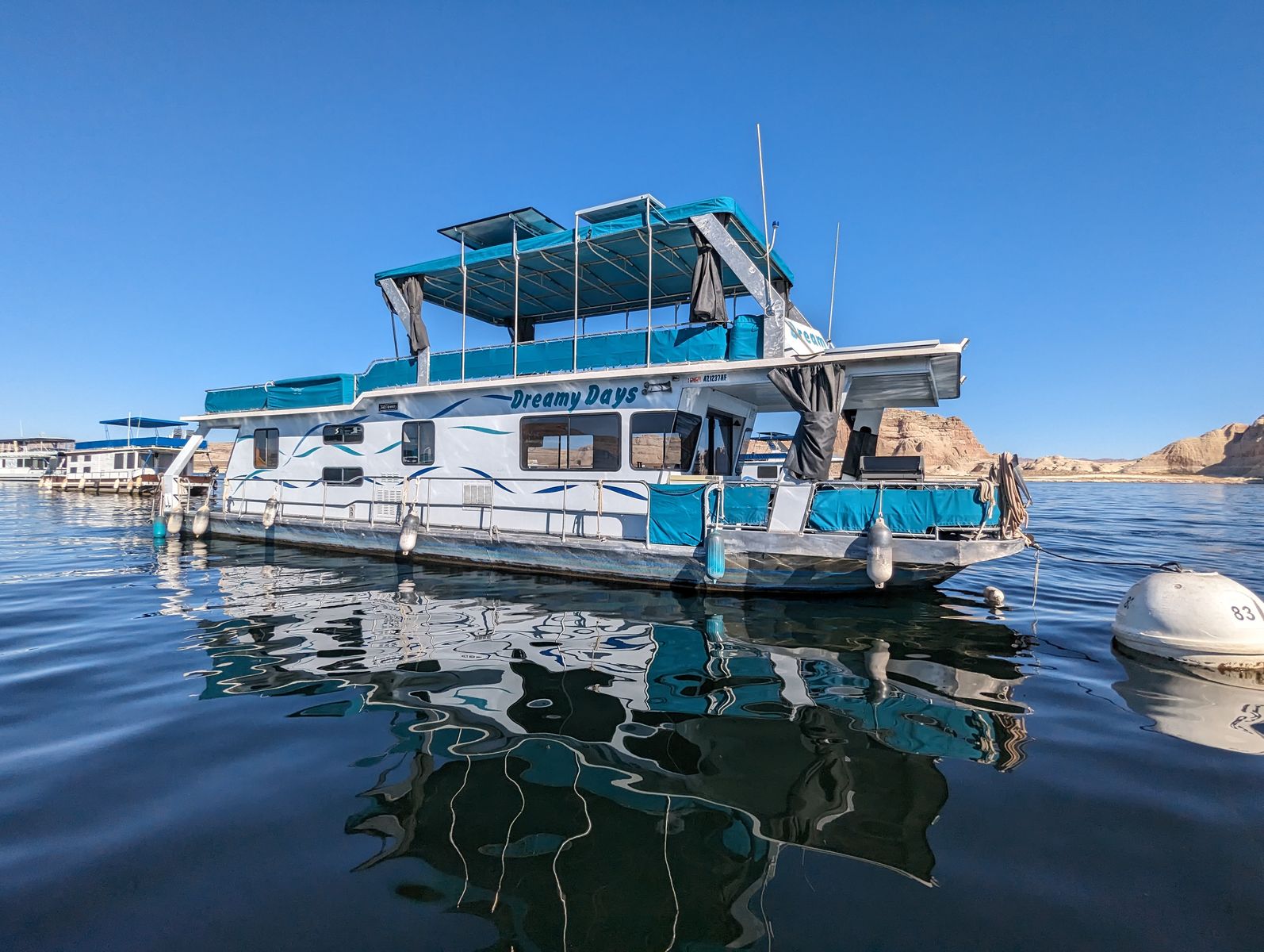 Full Ownership Houseboat- 1988 Jamestowner Aluminum Monohull