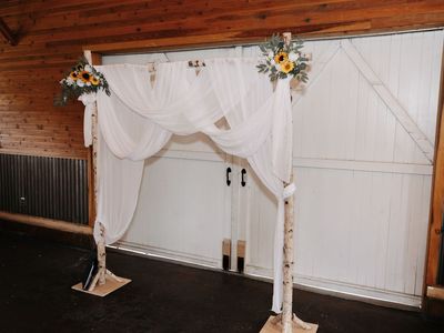 Rustic Wedding Arch/Backdrop