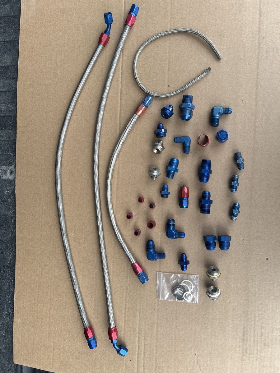 Assortment of AN Fittings