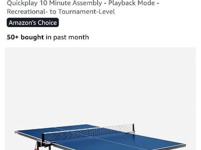 STIGA Advantage Indoor Ping Pong Table with Accessories
