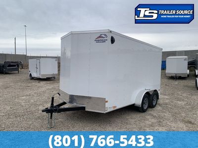 7x14 American Hauler Arrow Enclosed Cargo Trailer - 7'0" Interior - 7K GVWR
