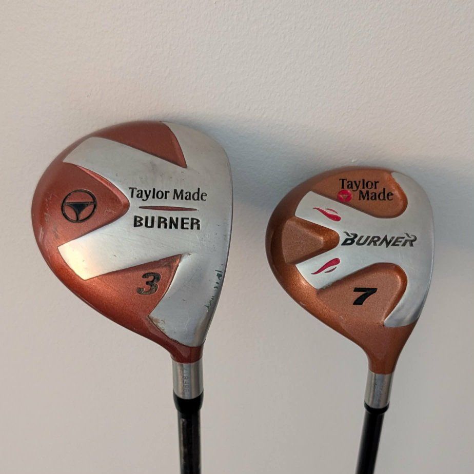 TaylorMade Burner 3 & 7 Woods