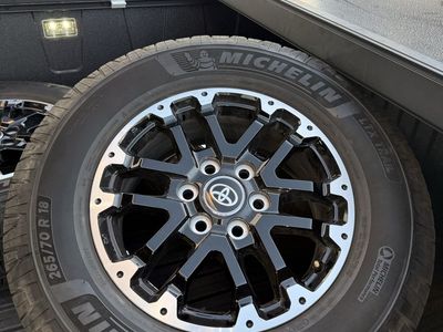 Toyota Tundra 18" Wheels & Tires Set (Like New)