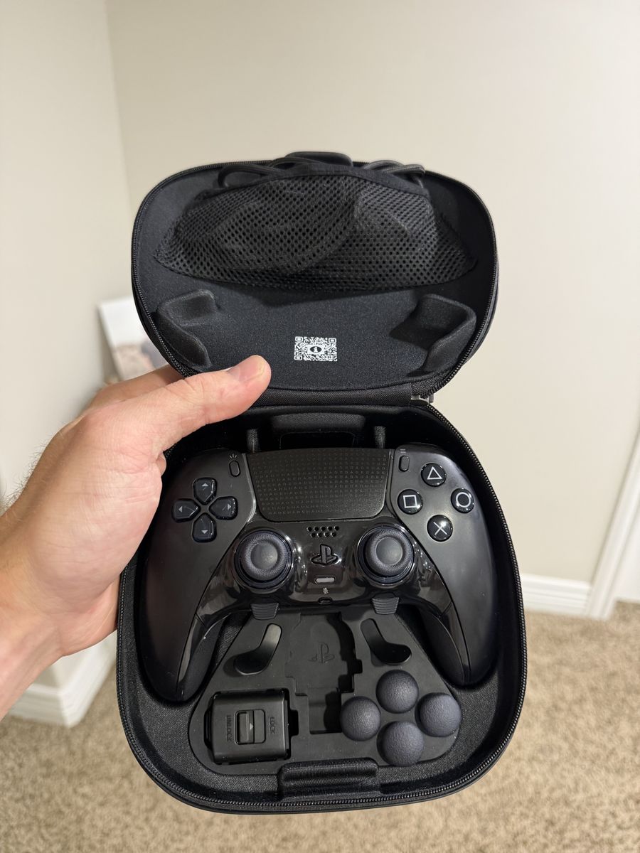Sony PlayStation 5 DualSense Edge Wireless Controller with Carrying Case and Accessories