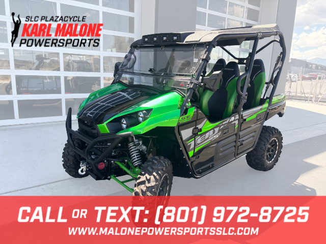 2025 Kawasaki Teryx4 S SE CA Candy Lime Green/Supe