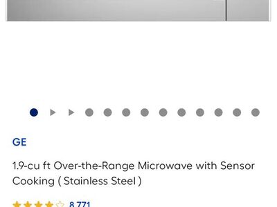 GE Microwave brand new