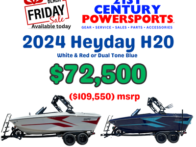 New 2024 Heyday H20 Wake Surf Boat