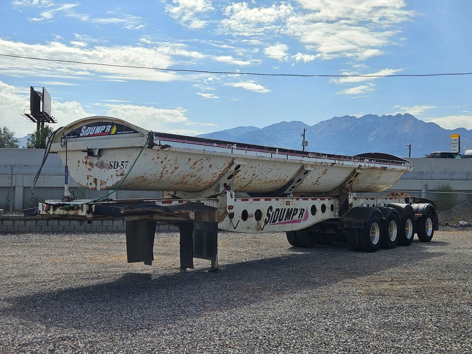 2010 Sidump'r 4-AXLE SIDE DUMP Trailer