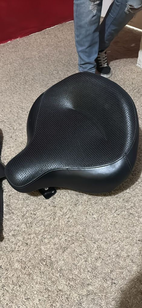 Harley Davidson police seat