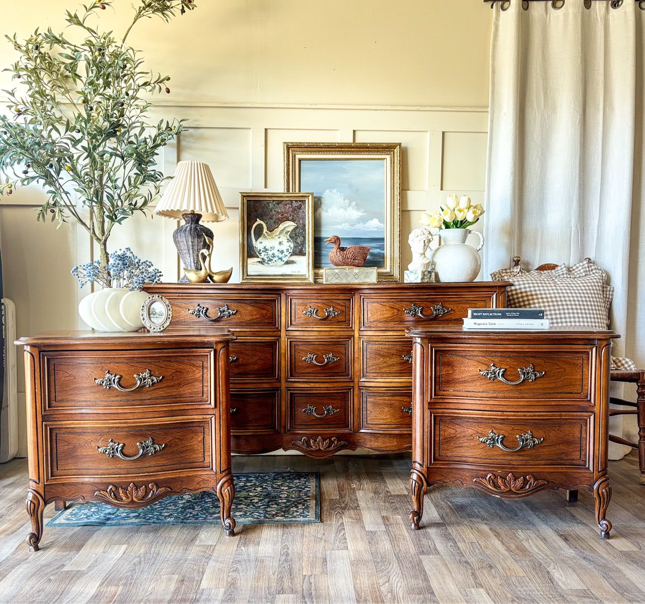 *FREE DELIVERY* Vintage Dixie French Bedroom Set