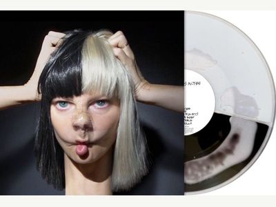 Sia-This Is Acting-Black & White Split Liquid Filled Vinyl-Bad World LP-SEALED-RARE