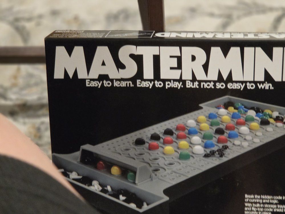 Vintage Mastermind Board Game by Invicta - Strategy & Logic Fun