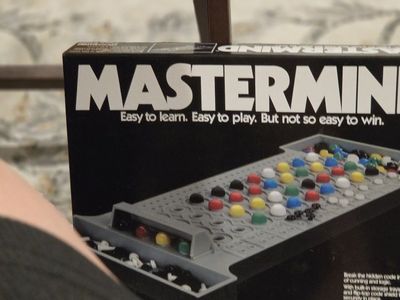 Vintage Mastermind Board Game by Invicta - Strategy & Logic Fun