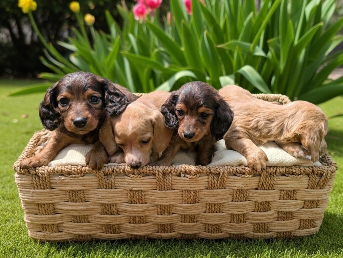 Purebred Miniature Dachshund Puppies