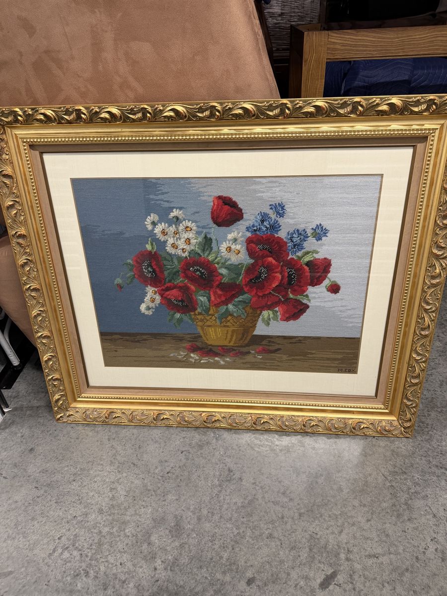 Vintage Needlepoint Artwork