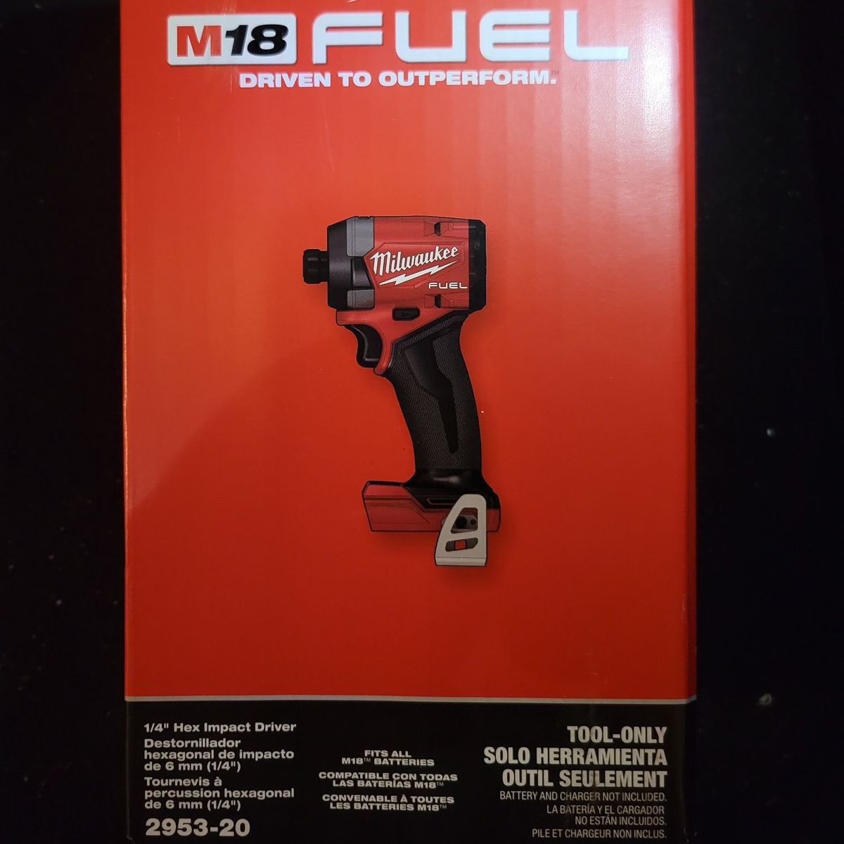 Milwaukee M18 Fuel 1/4 Hex Impact Driver