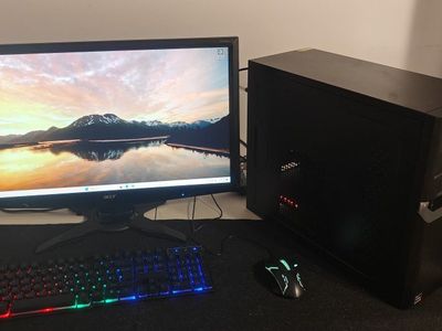 Ryzen 5 w/RX 5700xt 8gb win11 gaming computer setu