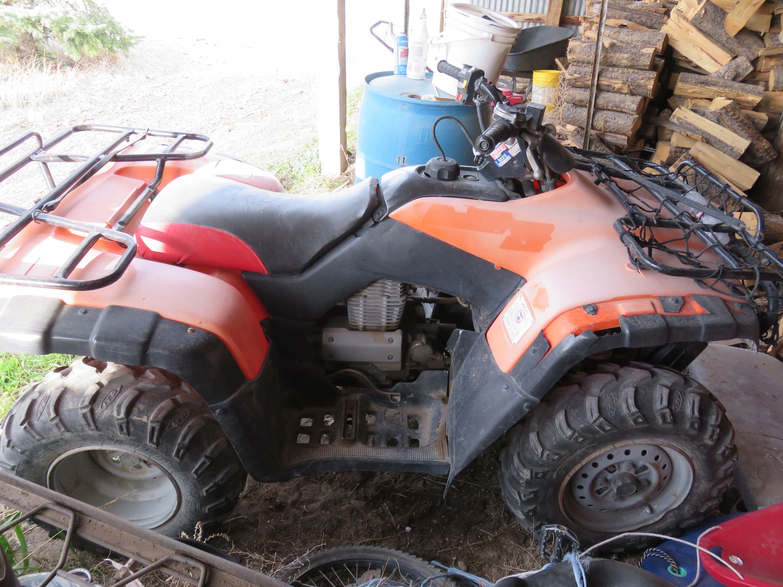 Honda TRX350F Rancher 4 wheeler