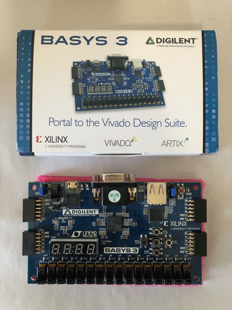 Digilent Basys 3 Artix-7 - FPGA Trainer Board