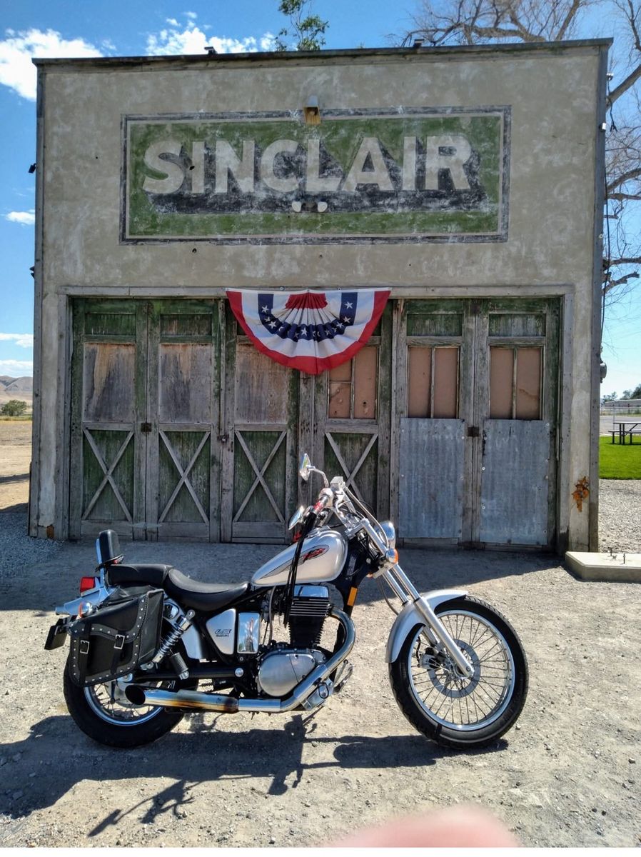 Suzuki LS650 Savage Cruiser Motorcycle - Silver