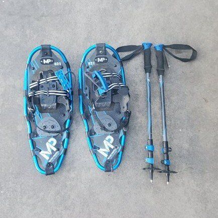 21" Mtn. Profile Backcountry Snowshoes Poles