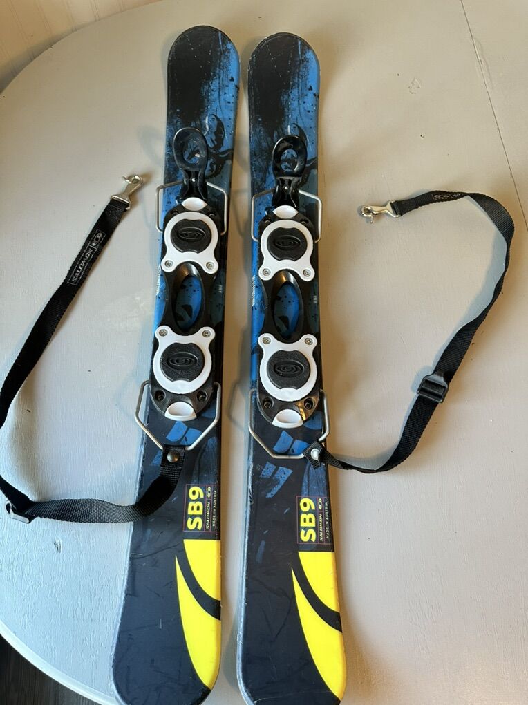 Salomon SB9 Snowblades Park Ski Twin Tip