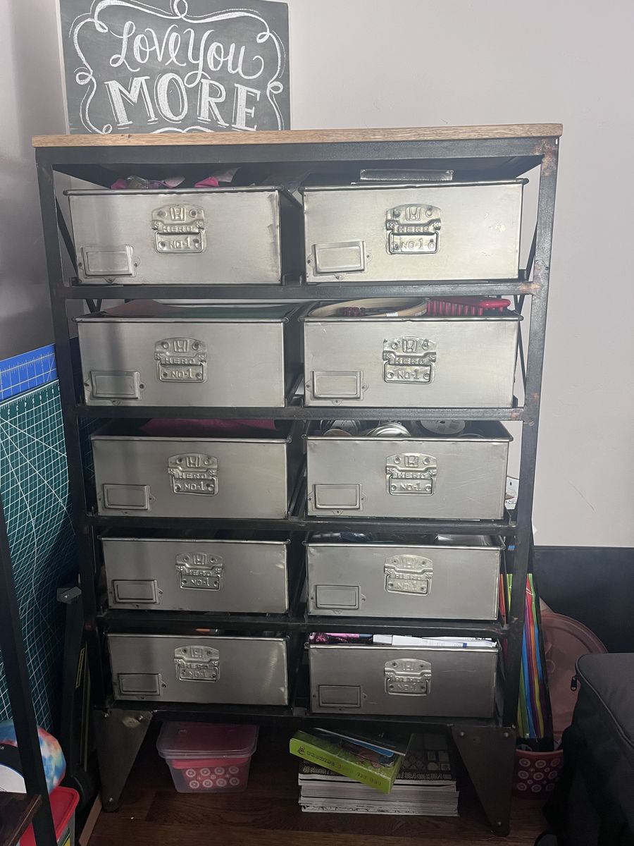 Downeast Industrial Chest Of Drawers