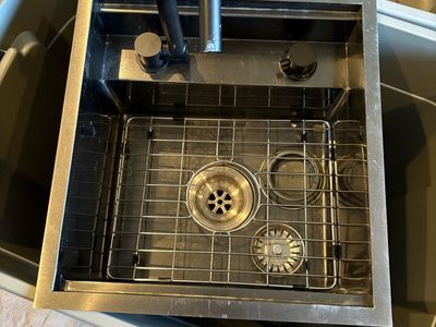 Van, Camper, RV Sink with foldable faucet