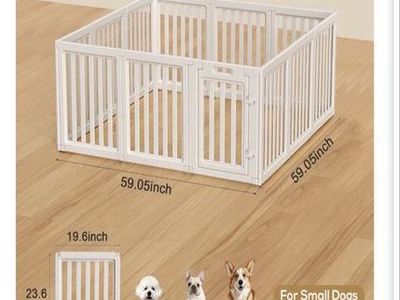Plastic dog fence