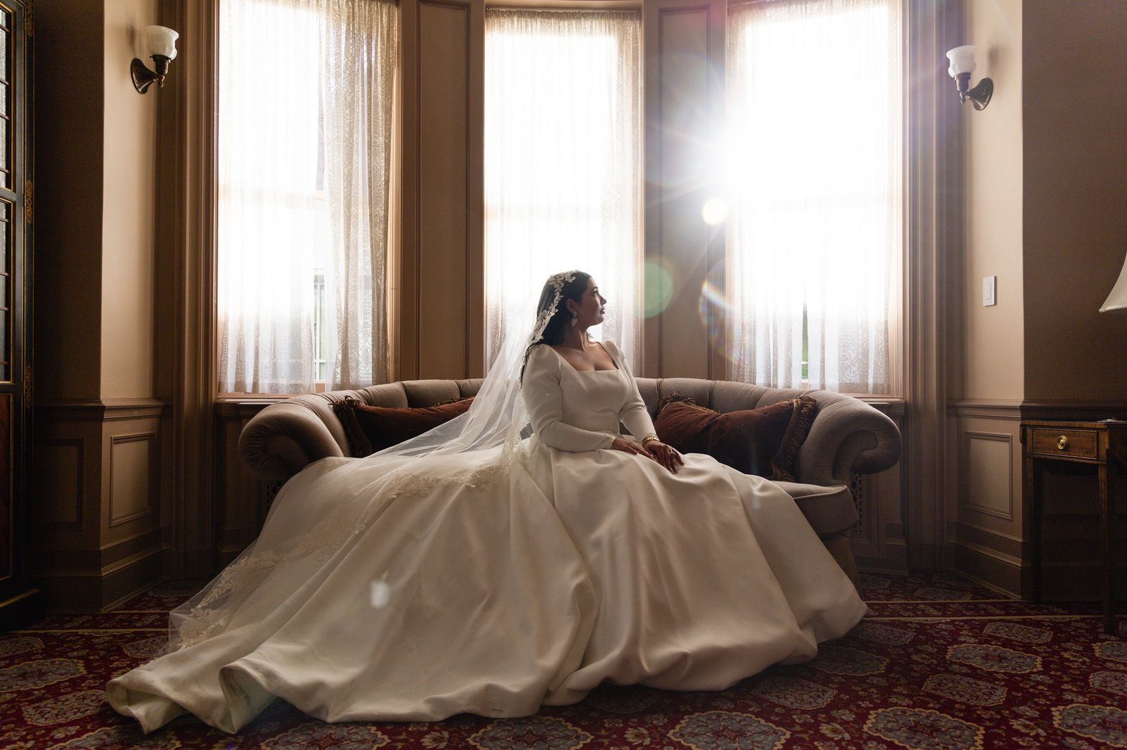 Wedding Dress - Veil is included