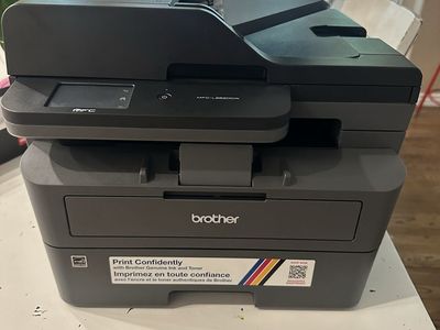 Brother Wireless Compact Monochrome All-in-One Laser Printer with Copy, Scan and Fax,