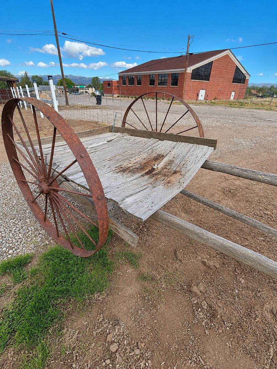 Antique hand cart