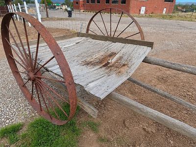 Antique hand cart