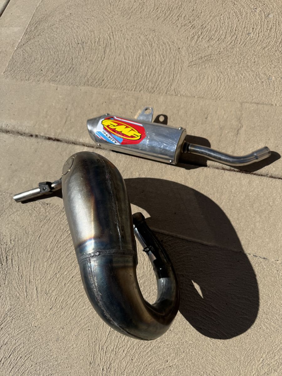 New FMF Factory Fatty Pipe and Silencer