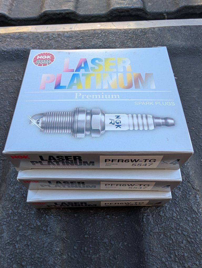 New NGK Laser Platinum Premium Spark Plugs for Audi