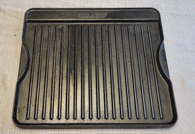 Camp Chef Flat Top Griddle and Cast Iron Cooktops
