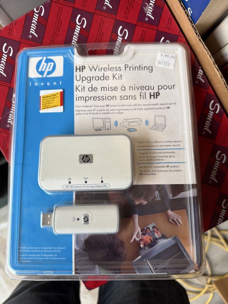 HP wireless printing upgrading kit