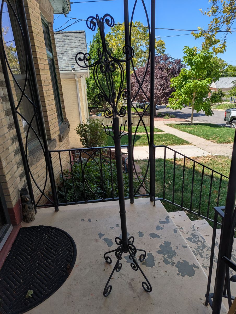 Cast Iron Coat Hanger