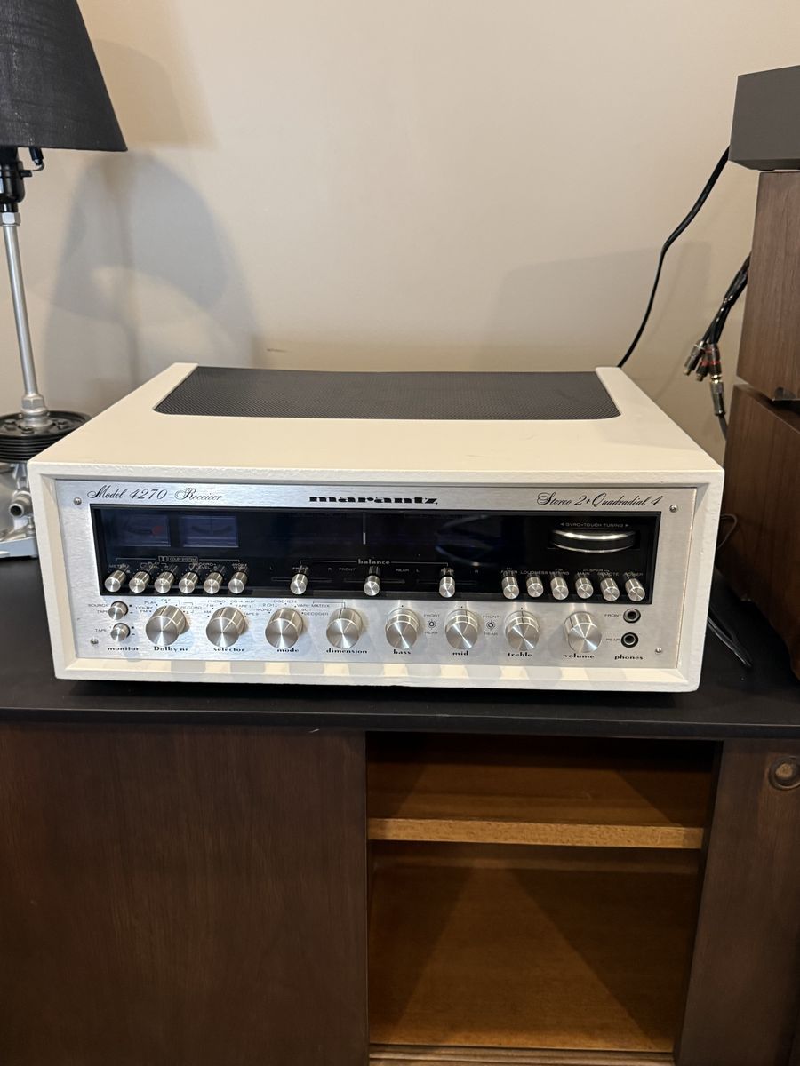 Marantz Model 4270 Vintage Quadradial 4 / Stereo 2 Receiver in Custom Case