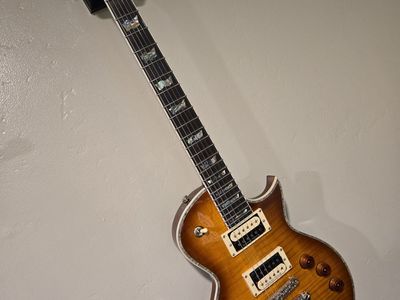 ESP EC-1000 Deluxe Amber Burst