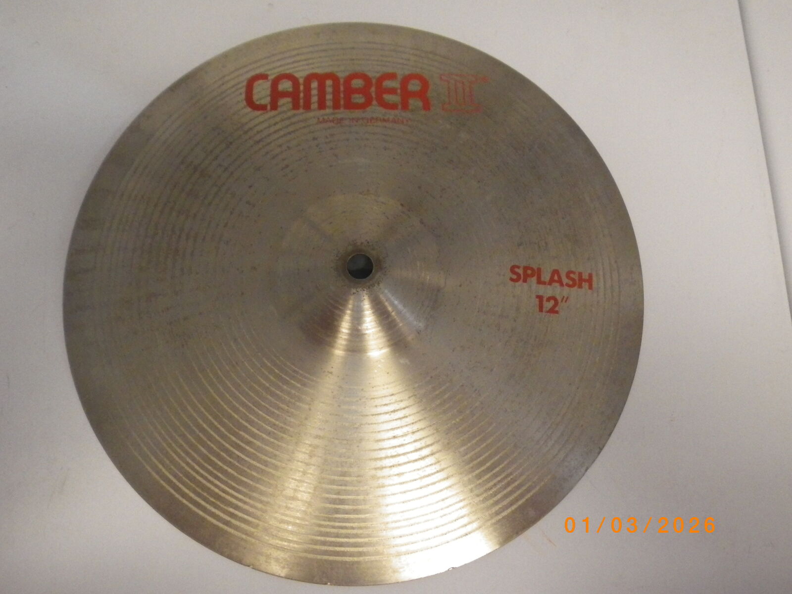 CAMBER 12" SPLASH CYMBOL