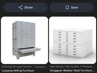 ISO Flat File Cabinet