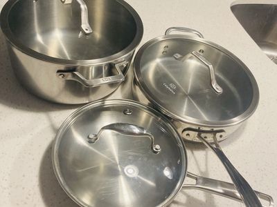 Calphalon Stainless Steel cookware set, 6 pieces