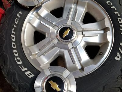 Chevy Tahoe Suburban Silverado Wheels with BFG tires