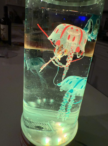 New in box Jellyfish Lamp Night Light
