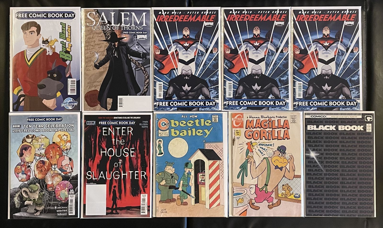Ungraded Lot of 56 Comics