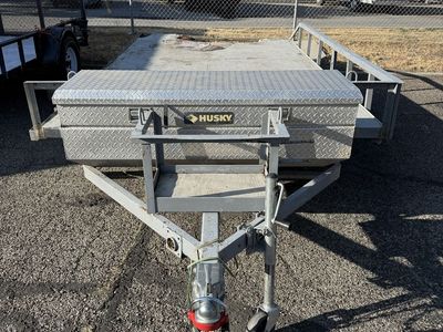 8 x 13 flatbed utility trailer