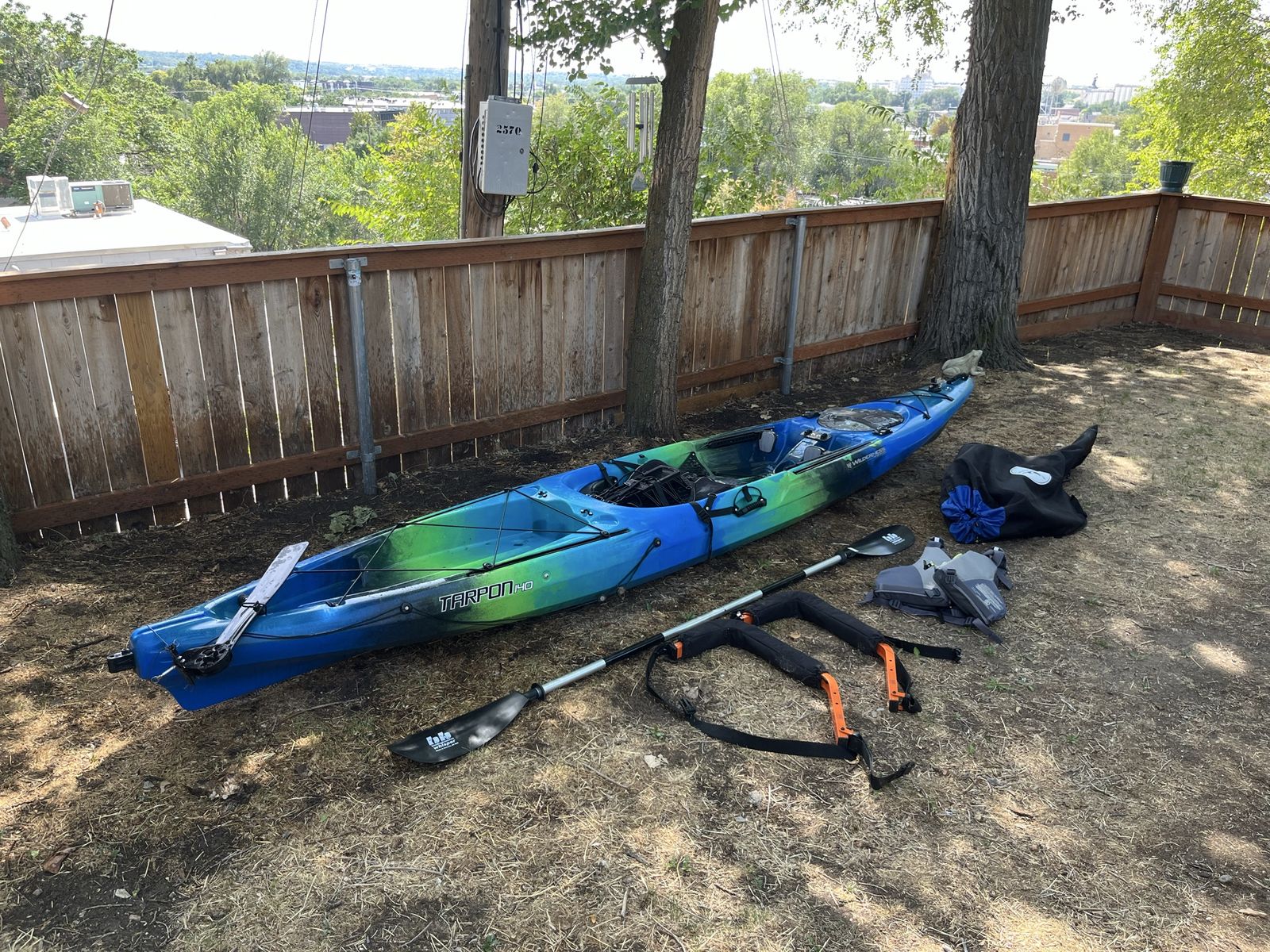 Wilderness Systems Tarpon 140 Fishing Kayak- 14 foot length.